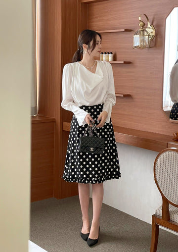 Bella Dot Frill Skirt